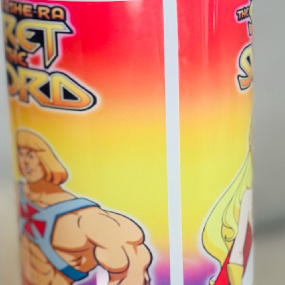 He-Man & She-ra 16oz Glass Can - Picture 2 of 4